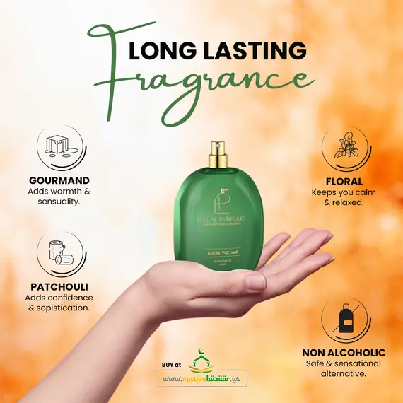 SCNTLUX ARABIAN PATCHOULI PERFUME | ALCOHOL-FREE LUXURY FRAGRANCE