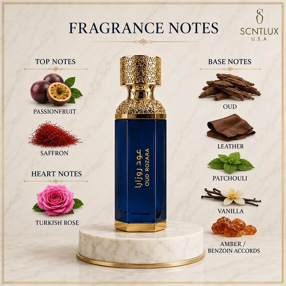 OUD ROZARA™ | LUXURY EAU DE PARFUM | 100ML